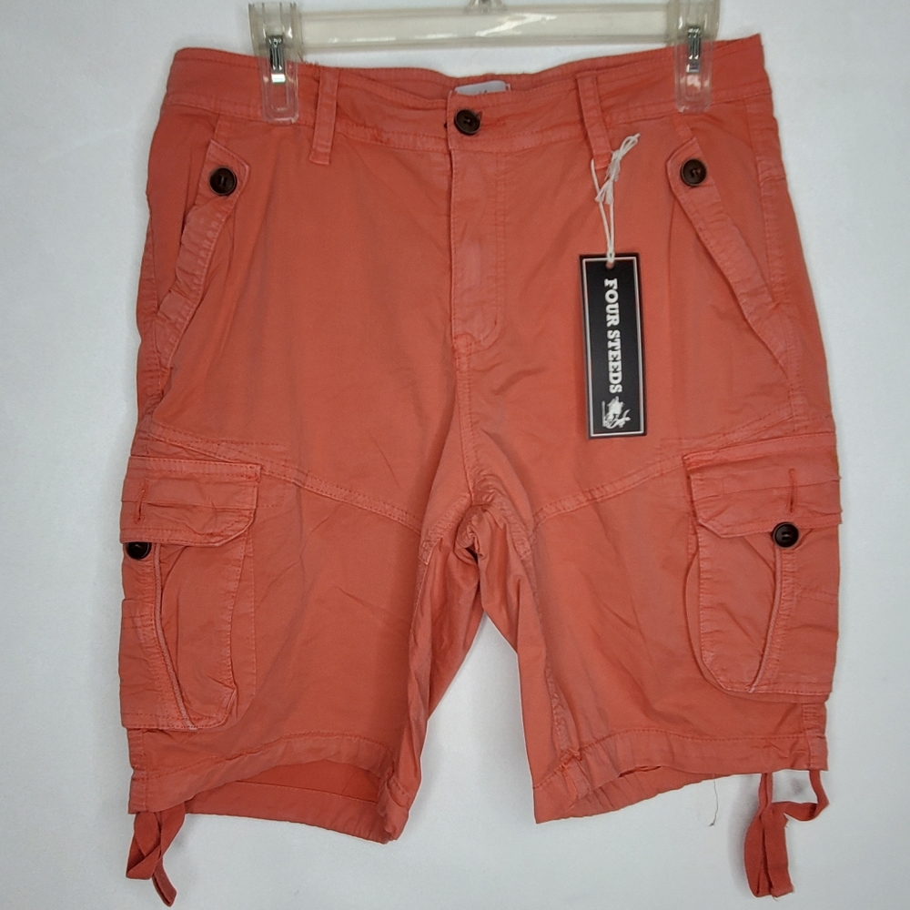 Four Steeds Pink Women's Size 8 Cargo Shorts New